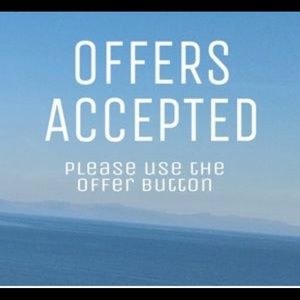 Reasonable offers welcomed